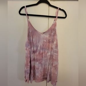 Torrid Pink and Purple Tie Dye Cami